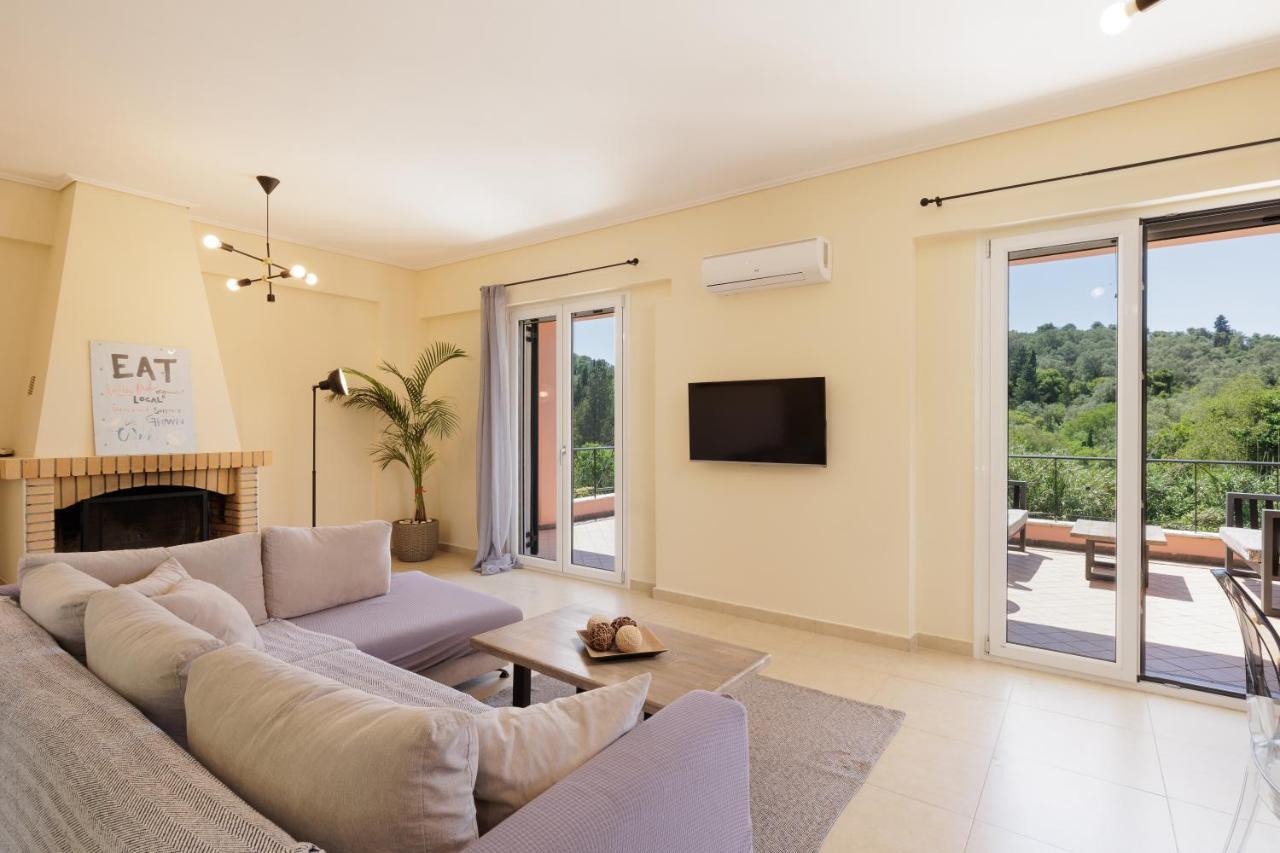 Luxury Villa Perla Ágios Ioánnis Eksteriør billede