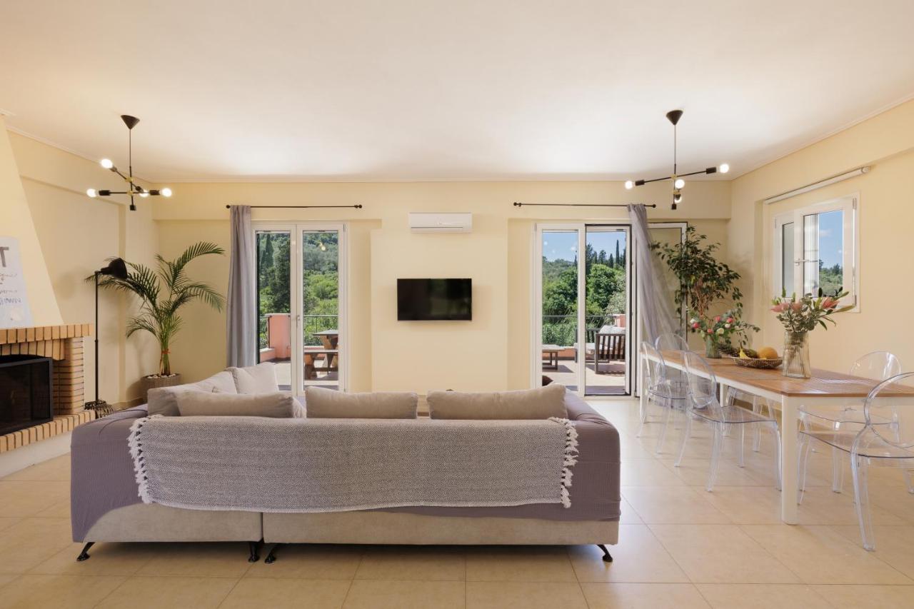 Luxury Villa Perla Ágios Ioánnis Eksteriør billede